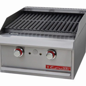 ASADOR A GAS 2 QUEMADOR ABIERTO PIEDRA REFRACTARIA MODELO ACV-2