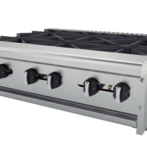 PARRILLA A GAS DE 6 FUEGOS ABIERTOS MODELO AEHP-6-36