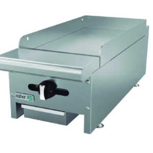 PLANCHA DE 12" LISA A GAS CON PLACA DE 5/8" MODELO AEMG-12