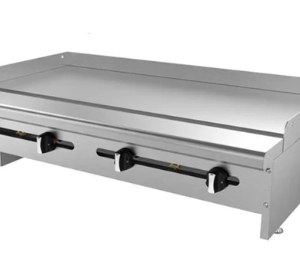PLANCHA DE 48" LISA A GAS CON PLACA DE 5/8" MODELO AEMG-48