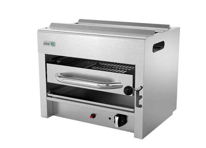 SALAMANDRA DE 24" A GAS CON QUEMADORES INFRARROJOS Y GATILLO DE 3 POSICIONES MODELO AESB-24